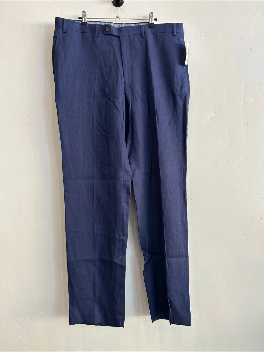 NWT Lauren Ralph Lauren Linen Flat Front Pant